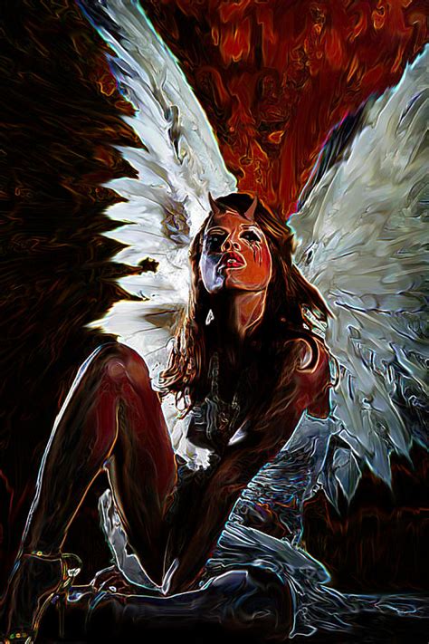 fallen angel art piece|More.